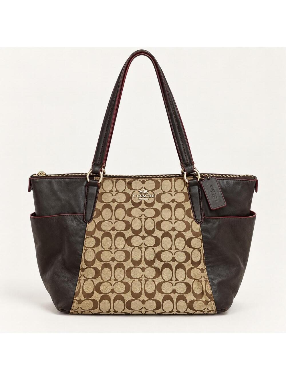 Womens canvas Y2k Coach Sholder bag